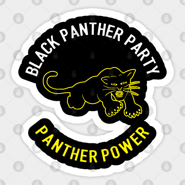The Black Panther Party, Black History, Black Lives Matter, Civil Rights Sticker by UrbanLifeApparel